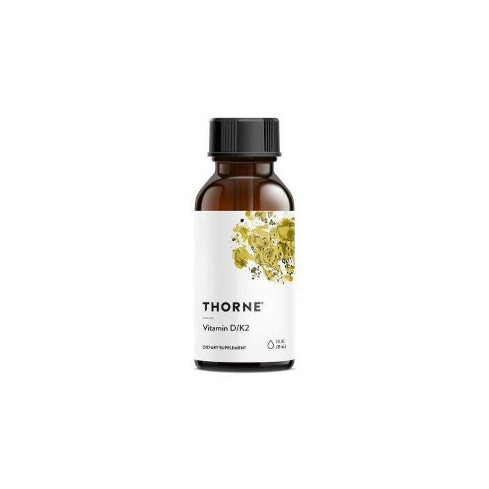 Витамин К-2 Thorne Research Витамин К2, 1 Жидкая Унция (30 мл)