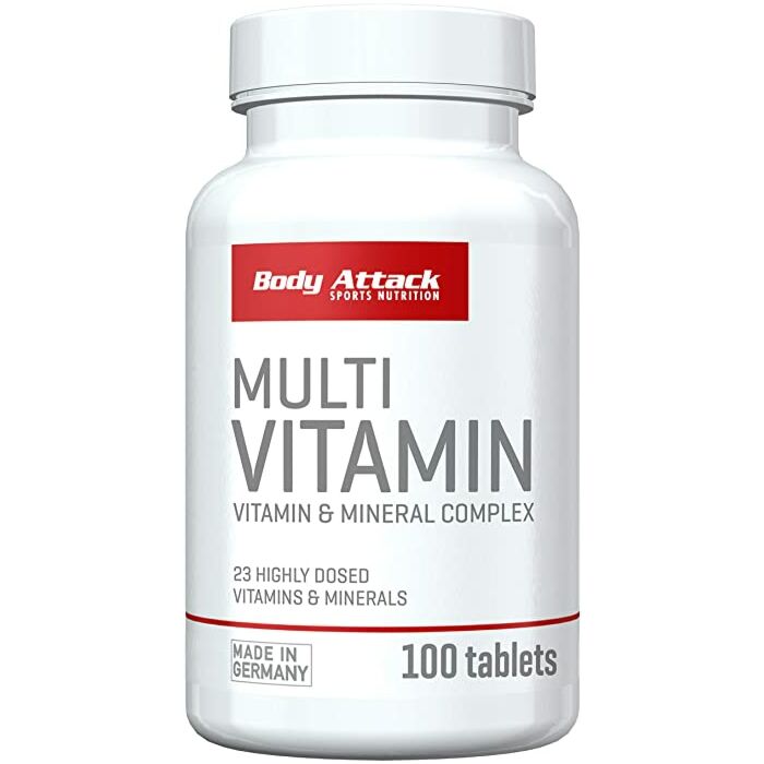 Мультивітамінний комплекс Body Attack Multi Vitamin - 100 Tabs