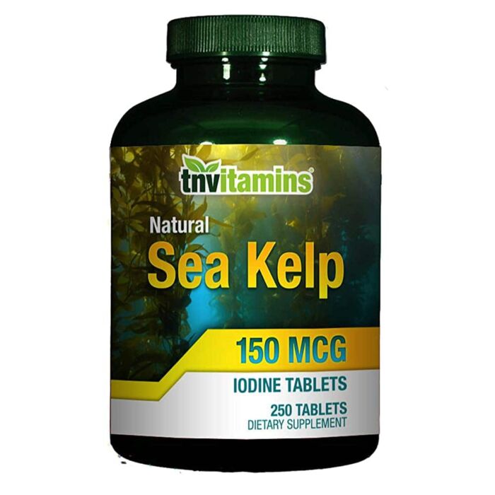 Для укрепления иммунитета  TnVitamins Sea Kelp Iodine 150 Mcg, 250 (таб)