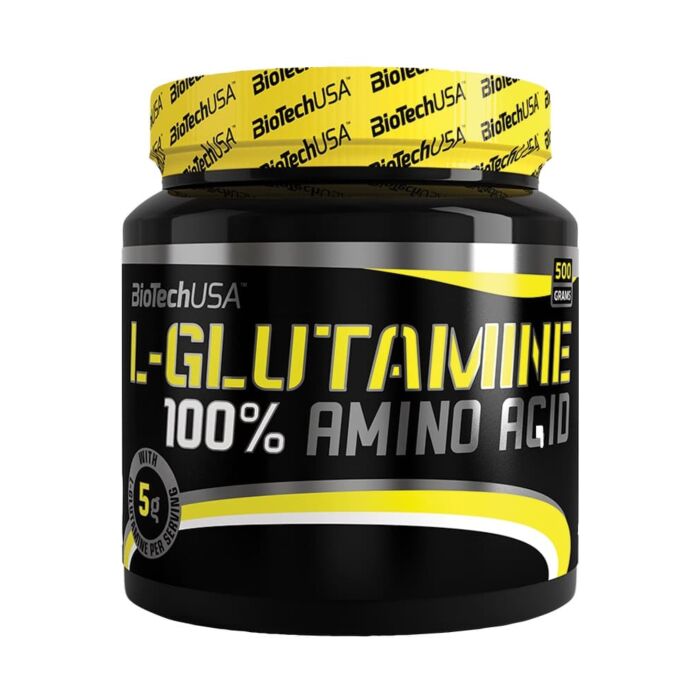 Глутамін BioTech USA L-Glutamine 500 гр