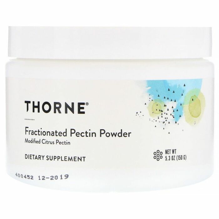 Добавка для здоровья желудка Thorne Research  Fractionated Pectin Powder, 150 гр (5,3 унции)