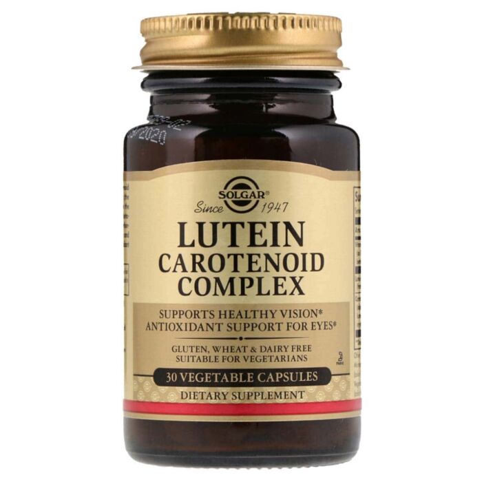 Solgar Lutein Carotenoid Complex, 30 caps