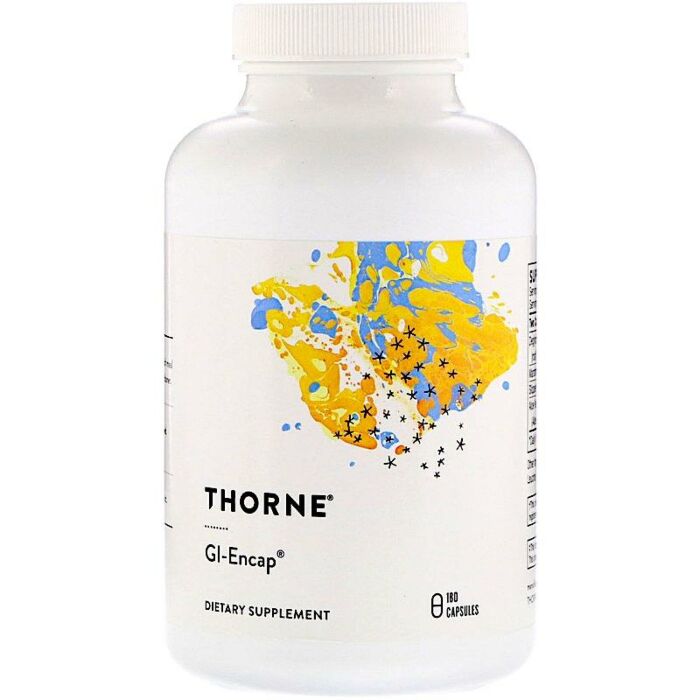 Добавка для здоровья желудка Thorne Research GI-Encap, 180 капсул