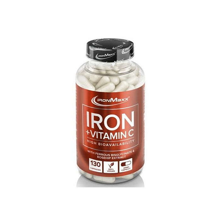 Витамин С IronMaxx Iron + Vitamin C - 130 caps