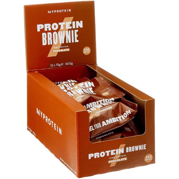 Снеки MyProtein Protein Brownie - 12x75g (Chocolate)