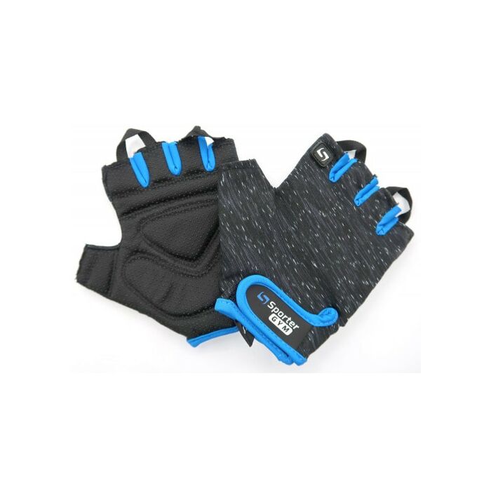 Рукавички Sporter Перчатки для фитнеса - синий/черный