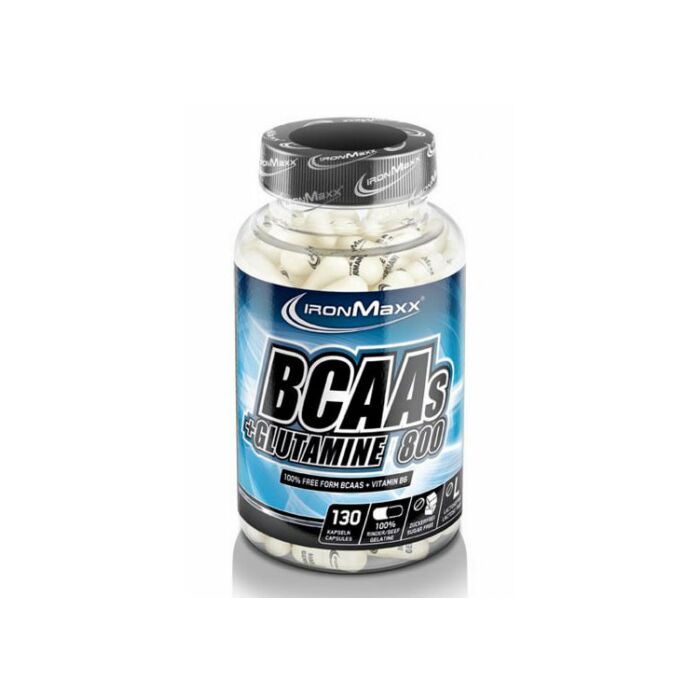 БЦАА IronMaxx BCAA + Glutamin 800 - 130 caps