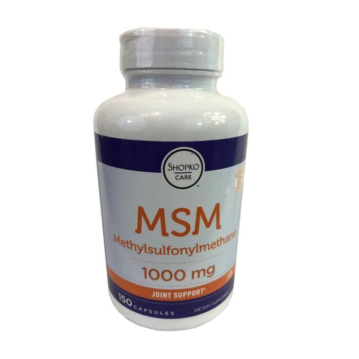 Комплекс для суставов и связок  MSM 1000 mg 150 caps