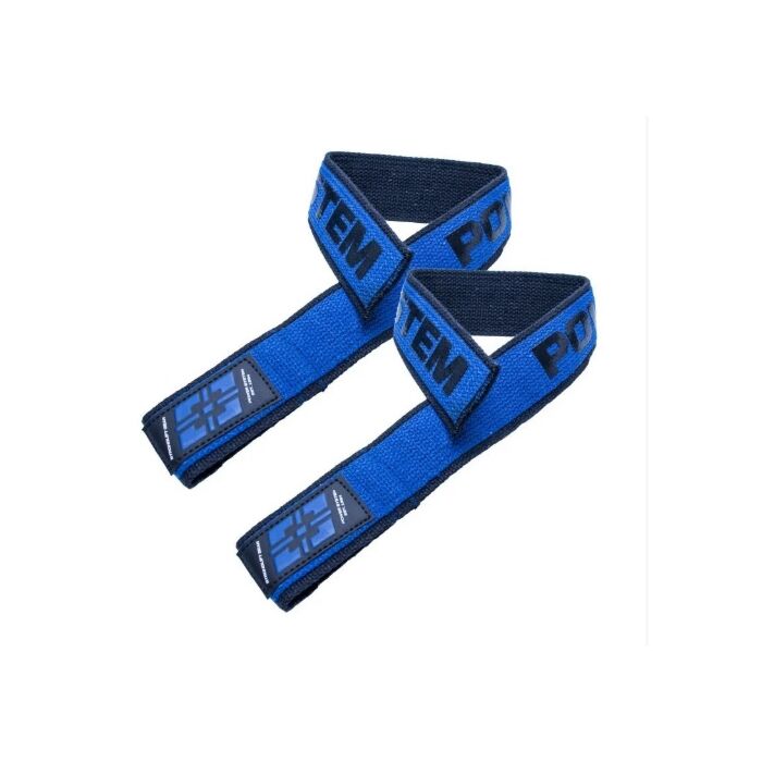 Манжеты (ремни) для тяги Power System Силовые ремни PS-3405 Figure 8 Black/Blue