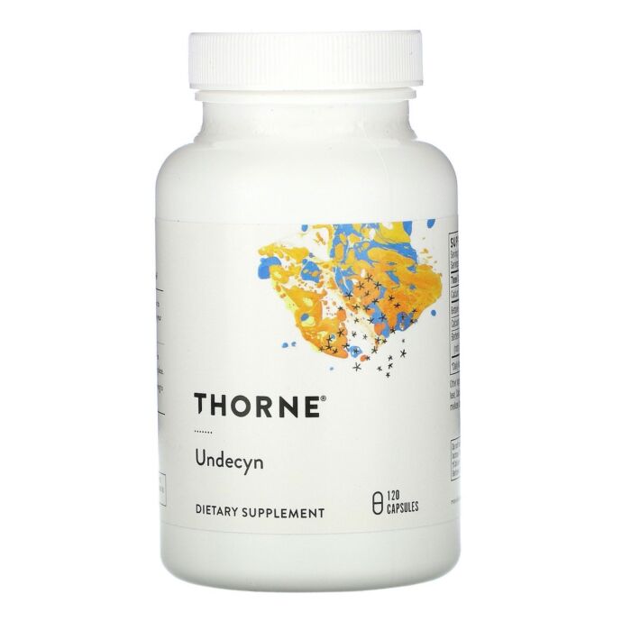 Добавка для здоровья желудка Thorne Research Undecyn, 120 капсул