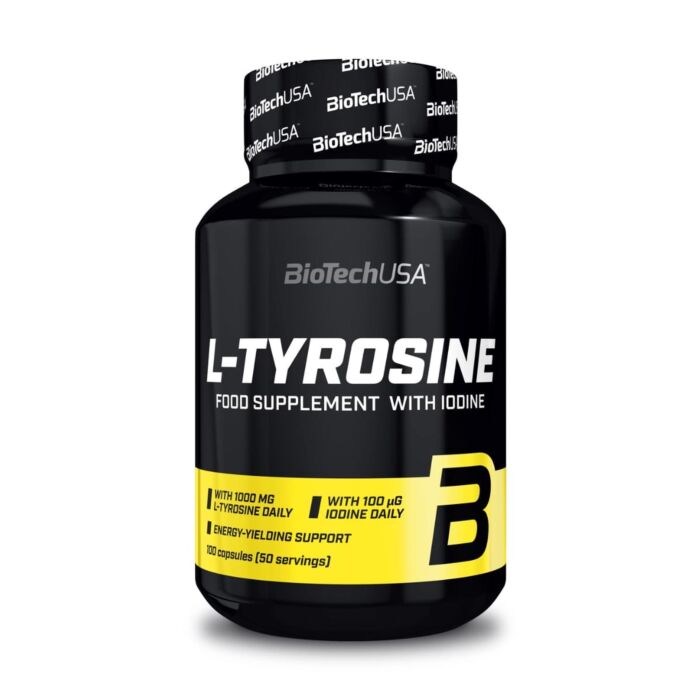 Л-Тирозин BioTech USA L-Tyrosine 500 mg 100 caps