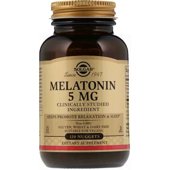 Solgar Melatonin 5 mg, 120 Nuggets