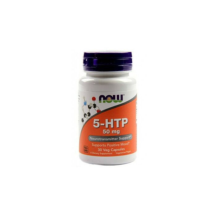 Для поддержки нервной системы NOW 5-HTP 50 mg 30 капс