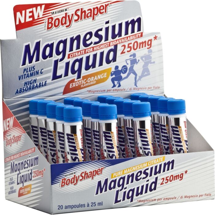 Минералы Weider Magnesium Liquid 20 амп