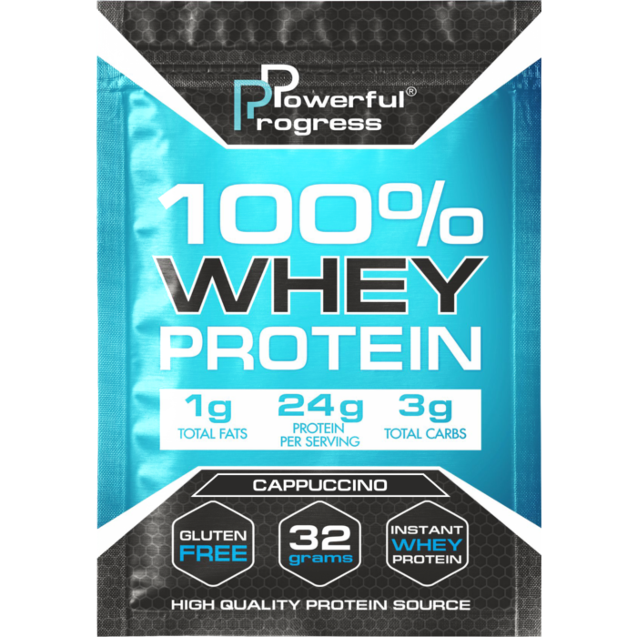Сывороточный протеин Powerful Progress Пробник протеина - 100% WHEY PROTEIN - 32 g