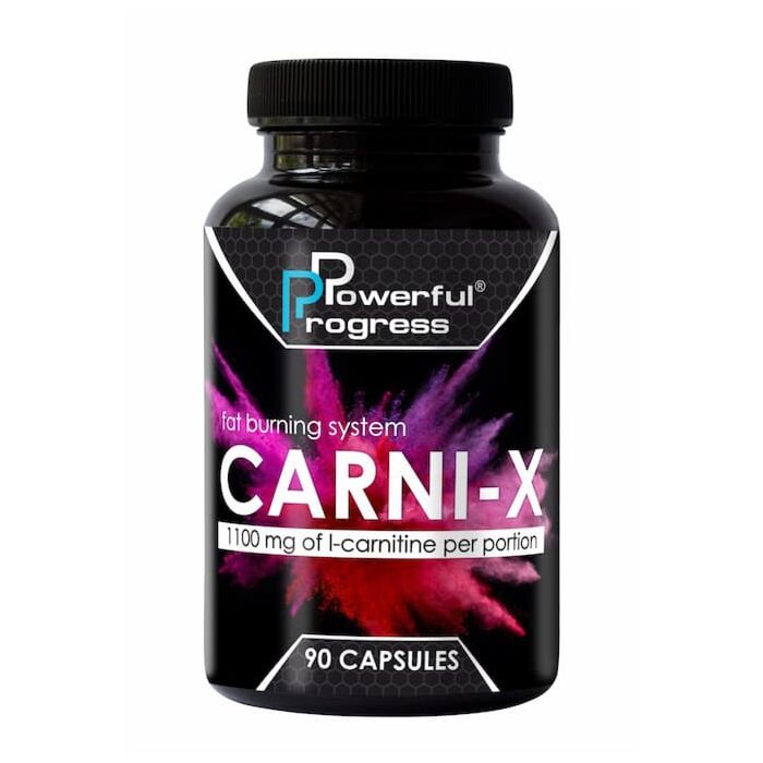 Л-карнітин Powerful Progress Carni - X  90 капсул
