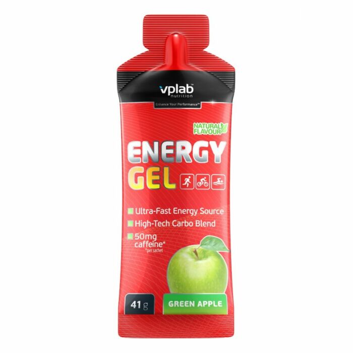 Энергетические гели и электролиты VPLab Energy Gel + Caffeine 41 gram