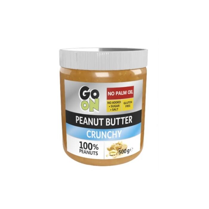 Арахісове масло Go On Nutrition Peanut butter smooth 500гр (стекло)