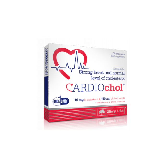 Для здоровья сердца и сосудов Olimp Labs Cardiochol 30 caps