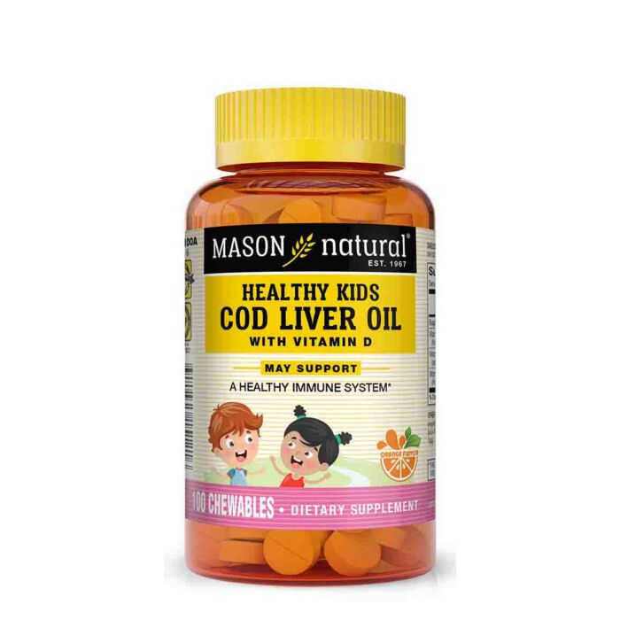 Вітамины для дітей  Cod Liver Oil 100 tabs