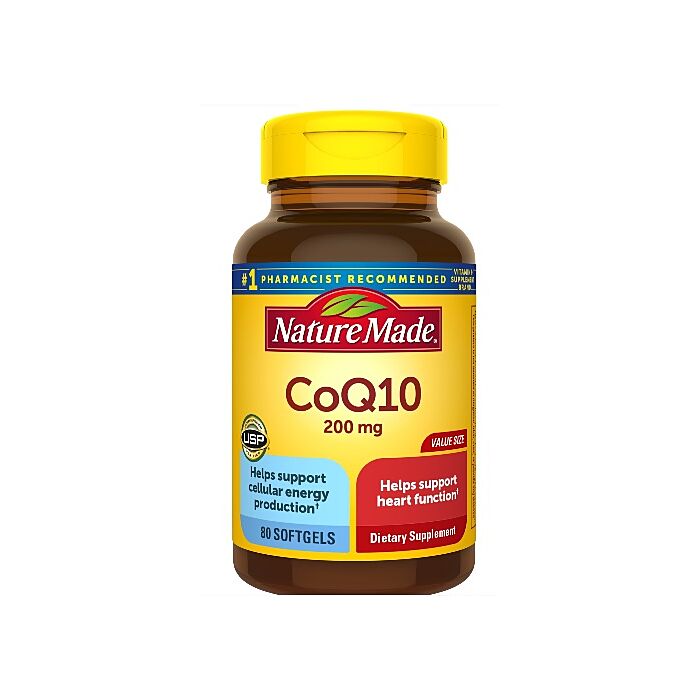 Антиоксиданты Nature Made Nature Made CoQ10 200 мг 80 softgels