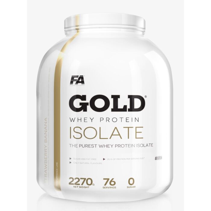 Сывороточный протеин Fitness Authority Gold Whey Isolate 2270 грамм