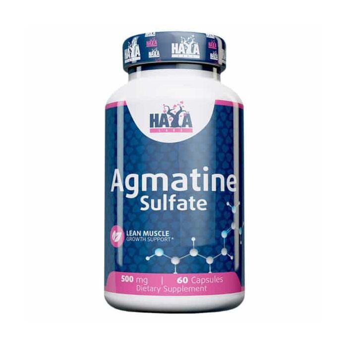 Амінокислота Haya Labs Agmatine Sulfate 500 mg - 60 caps
