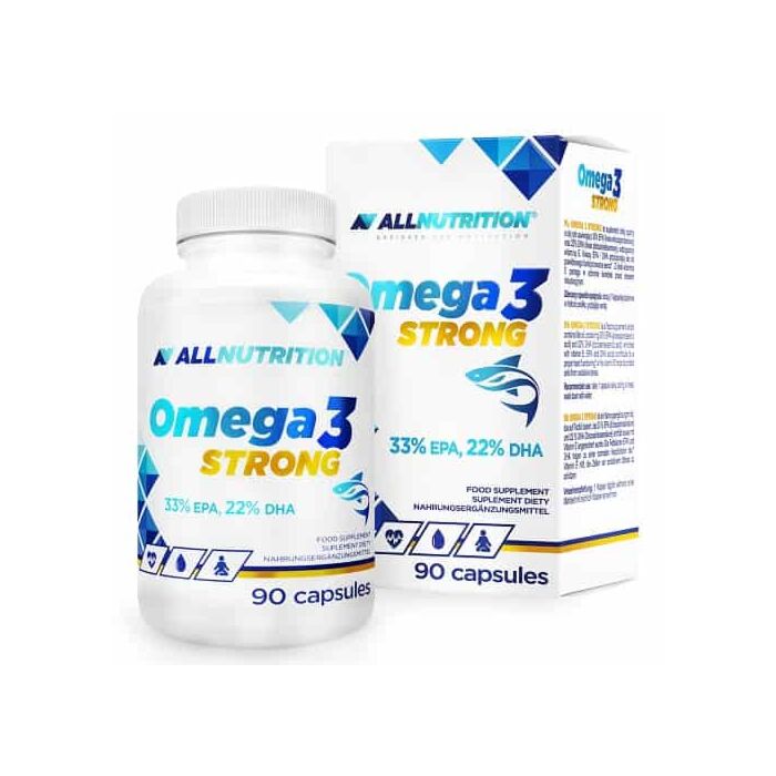 Омега жиры AllNutrition Omega 3 Strong - 90 caps