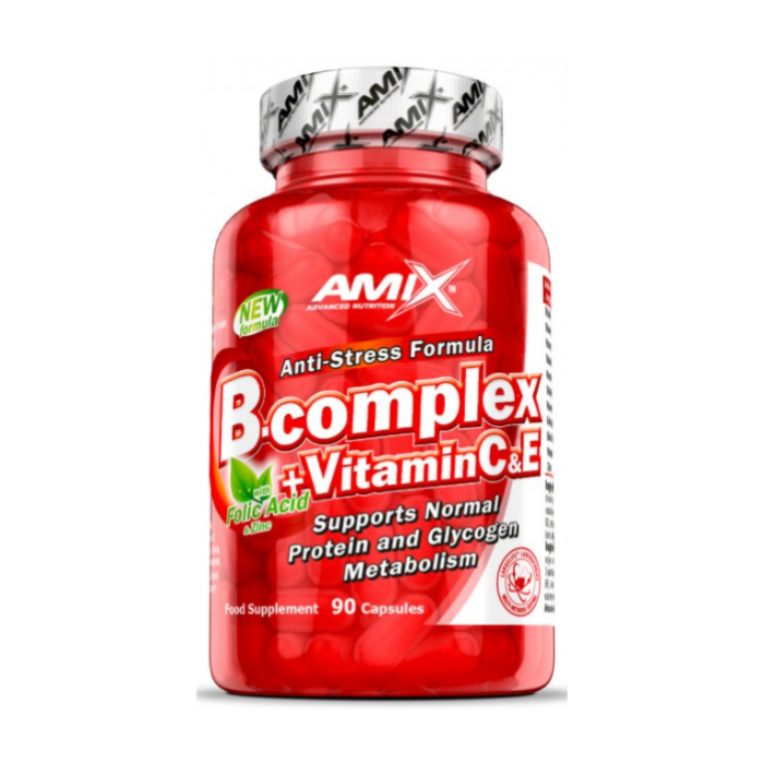 Вітамин B Amix B-Complex + vit.C & vit.E - 90 капс