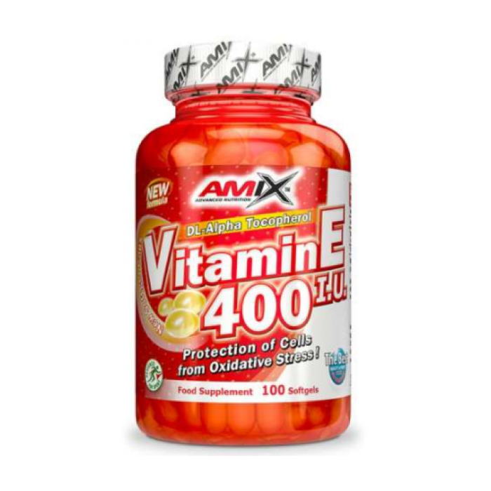 Витамин E Amix Vitamin E 400 IU - 100 софт гель