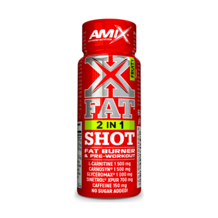 Жиросжигатель Amix XFat 2in1 SHOT- 60 мл