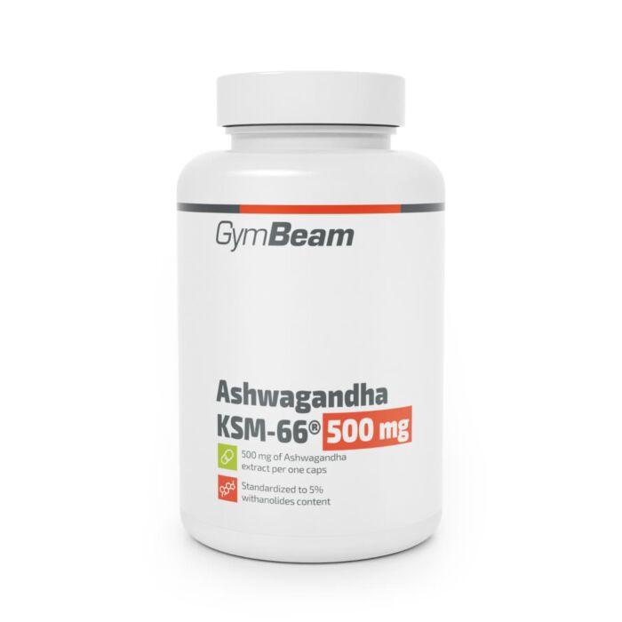 Спеціальна добавка GymBeam Ashwagandha KSM-66® 500 mg 90 capsules