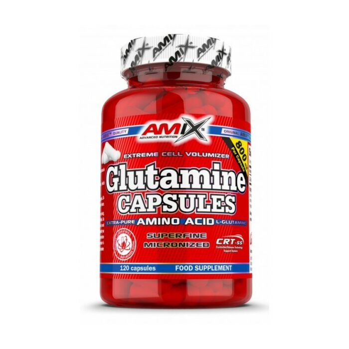 Глютамин Amix L- Glutamine 800 мг - 120 капс