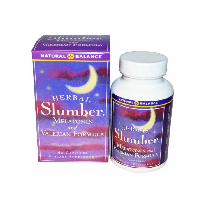 Добавка для здорового сна  Herbal Slumber - 60 вегетарианских капсул