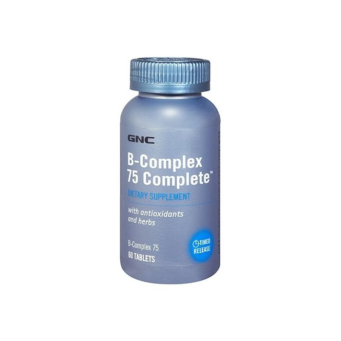 Витамин B GNC B-Complex 75 Complete 60 caps