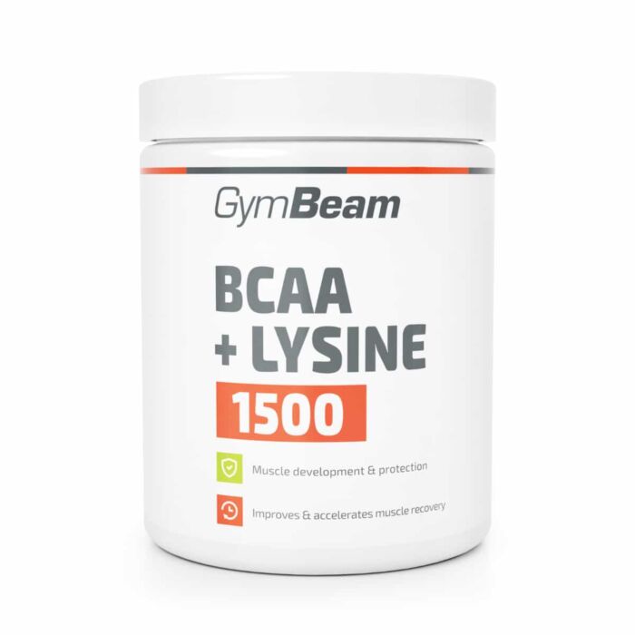 Амінокислота GymBeam BCAA 1500 + Лизин - 300 tabl