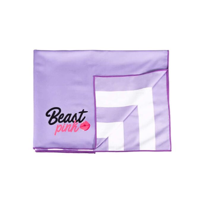 Полотенце BeastPink Пляжное полотенце Lila Vibes