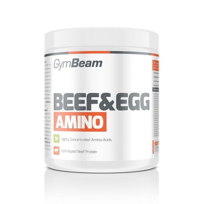 Амінокислотний комплекс GymBeam Beef&Egg Amino 500 tabs