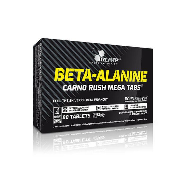 Аминокислота Olimp Labs Beta-Alanin CARNO RUSH Mega tabs - 80 tabs