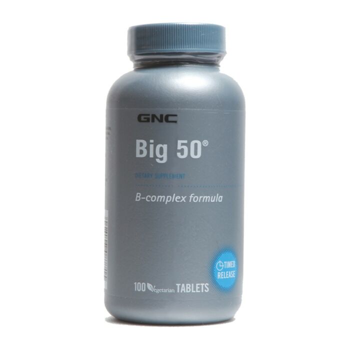 Витамин B GNC B-Complex Big 50 100 caps