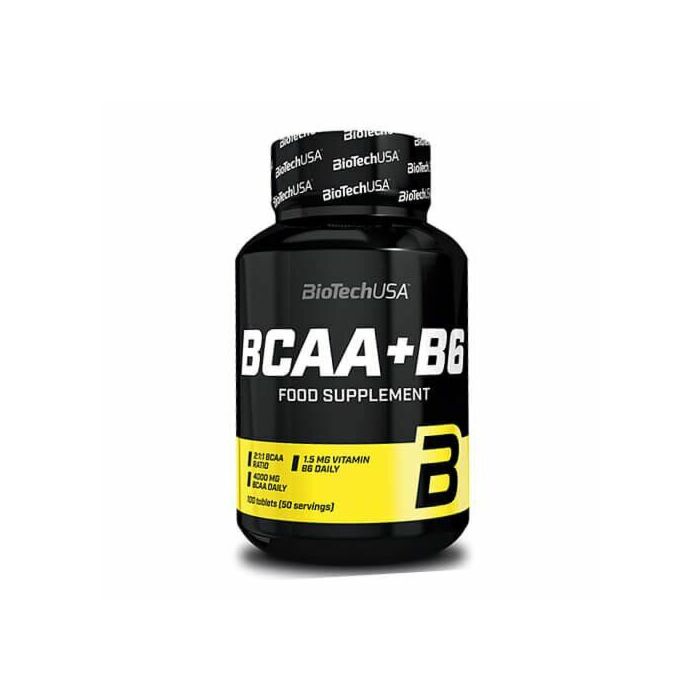 БЦАА BioTech USA BCAA+B6 100 таб