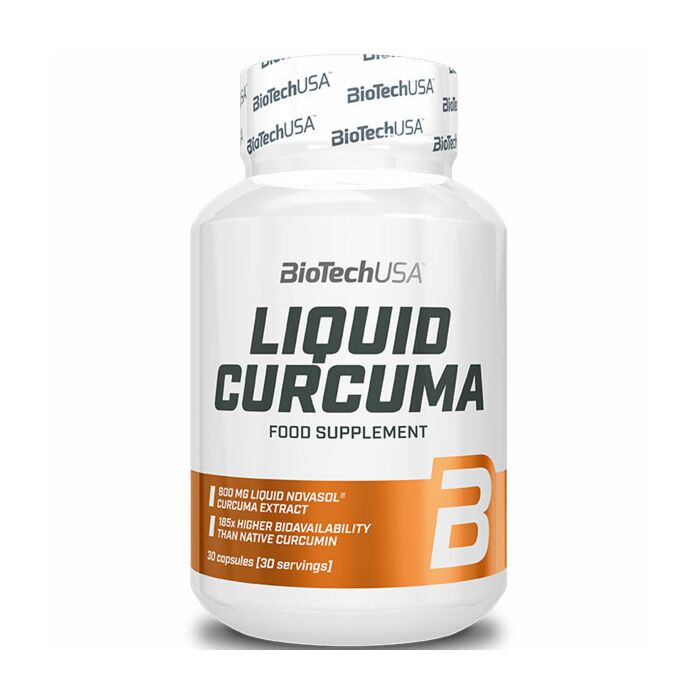 Куркумін BioTech USA Liquid Curcuma - 30 caps