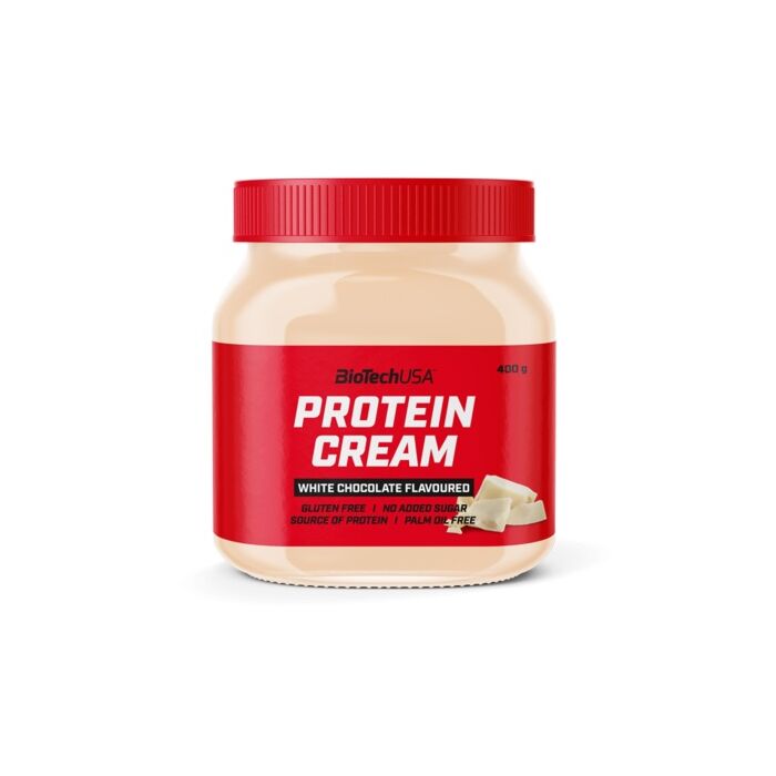 Спеціальна добавка BioTech USA Protein Cream White Chocolate 400g