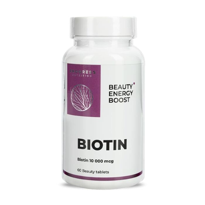 Вітамин B Progress Nutrition Biotin 10000 mcg 60 tablets