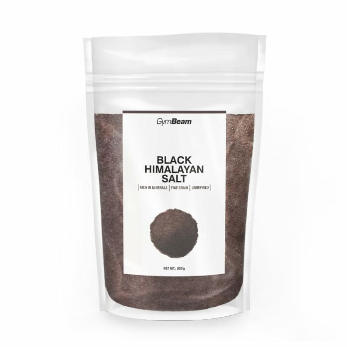 Спеціальна добавка GymBeam Чорна гімалайська сіль - 500 g