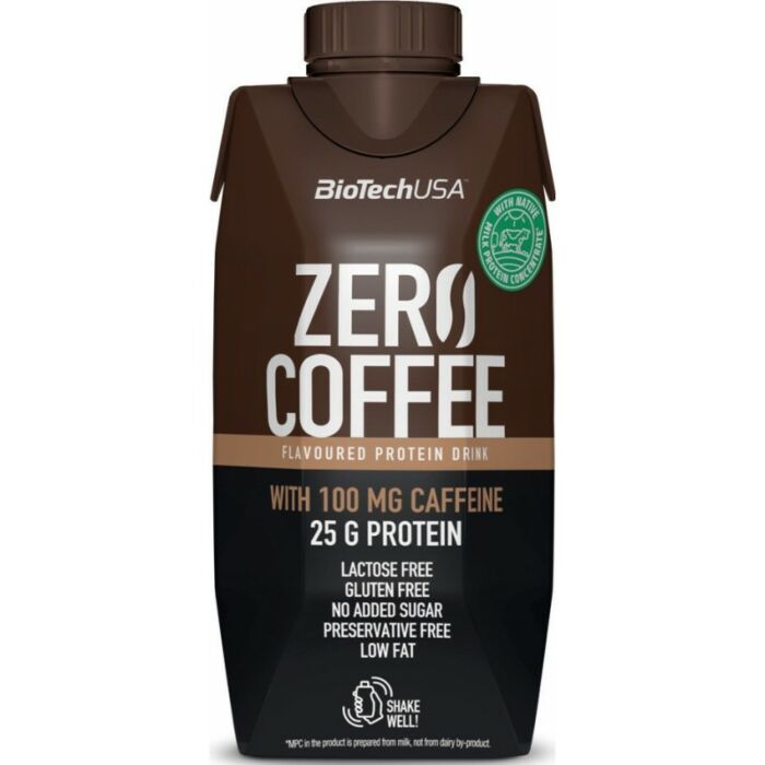 Снеки BioTech USA Zero Coffee, Caffe Latte - 330 ml