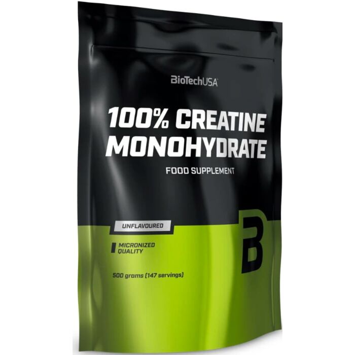 Креатин BioTech USA 100% Creatine Monohydrate 500g (bag)