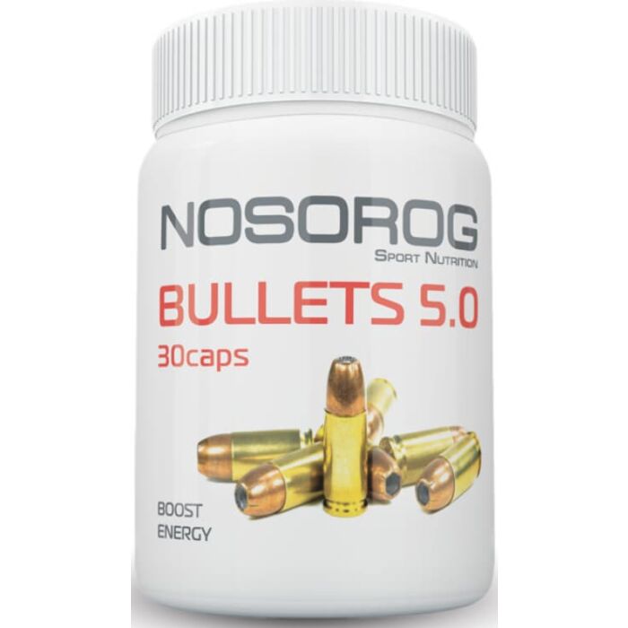 Предтренировочный комплекс Nosorog Bullets 5.0