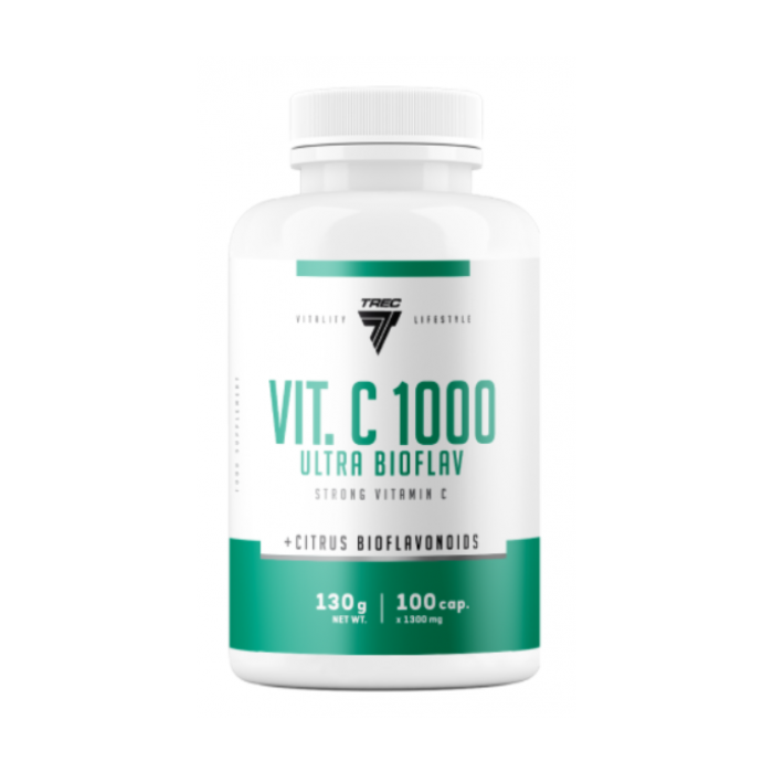 Вітамин С Trec Nutrition Vitamin C 1000 Ultra Bioflav - 100 caps
