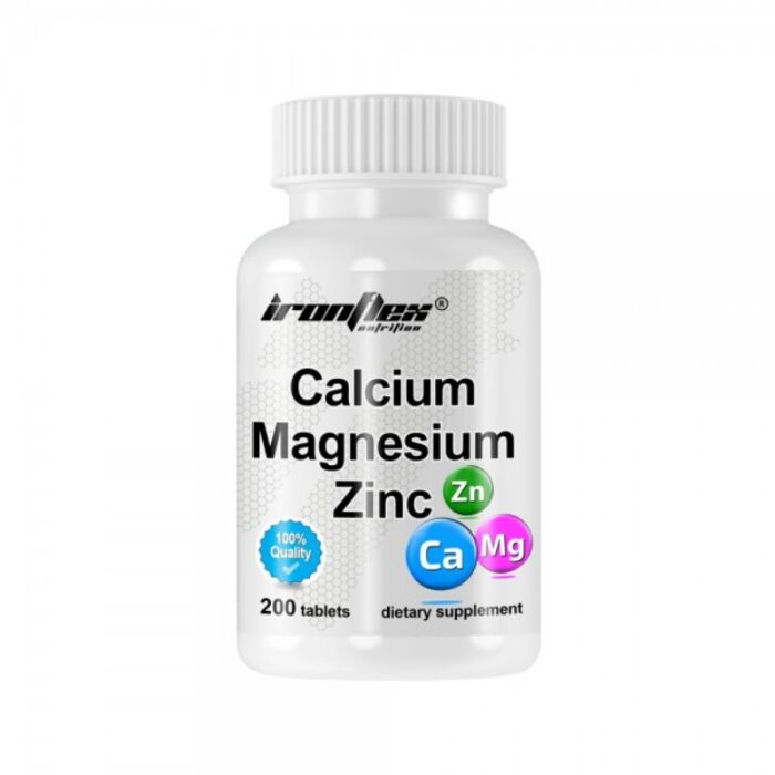 IronFlex Calcium Magnesium Zinc 200tabs